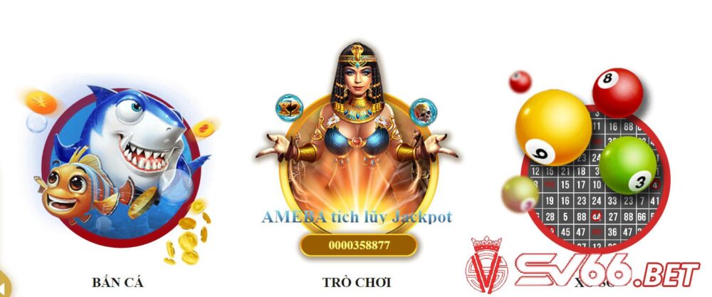 Giao diện trang chủ SV66 đẹp mắt và ấn tượng
