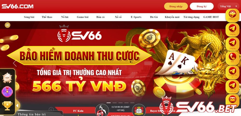 Thông tin về nhà cái SV66