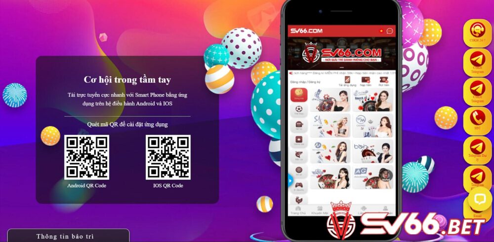 Quét mã tải ứng dụng cho thiết bị di động 