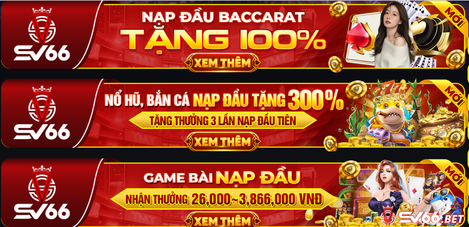 Khuyến mãi SV66